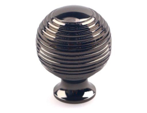 Beehive knob, black nickel