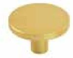 Como knob, brushed gold