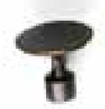 Floid knob, antique brass