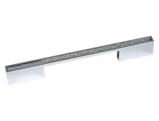 Glitter handle, chrome