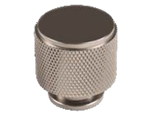 Knurled bar knob, nickel