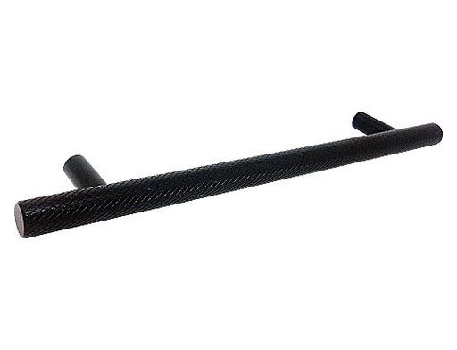 Knurled T handle, black