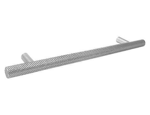 Knurled T handle, steel