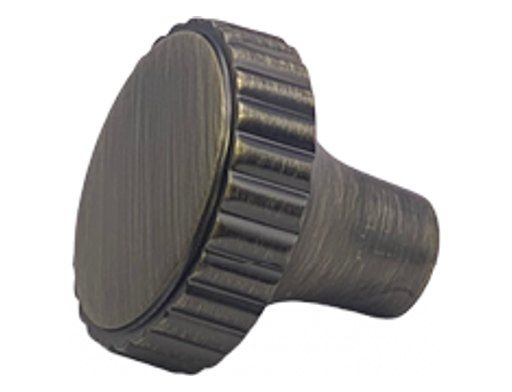 Reed knob, antique bronze