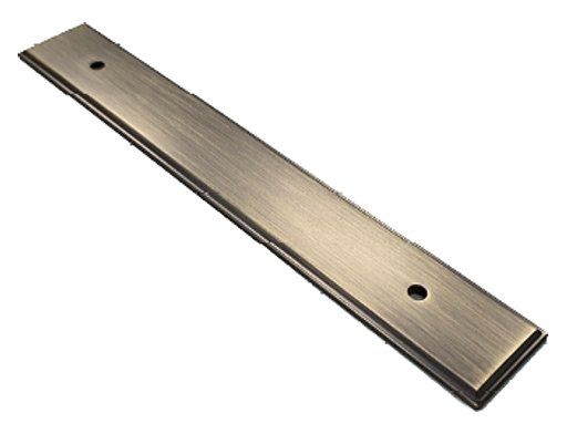 Reed plate handle, antique bronze