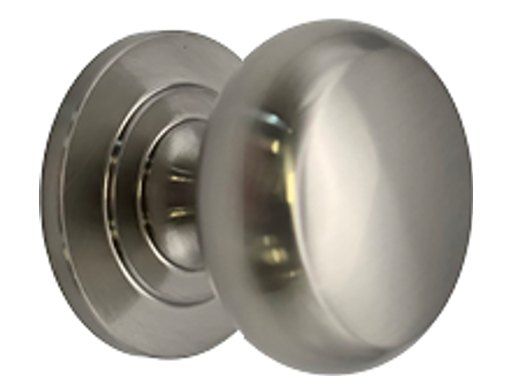 Wright knob, brushed nickel
